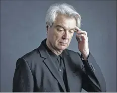 ?? Provided photo ?? David Byrne has been staying busy during the coronaviru­s pandemic with his journalism venture called Reasons to be Cheerful and writing an opinion piece about change.