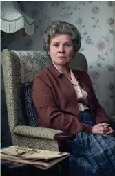  ??  ?? Thirty years on: Imelda Staunton in Alan Bennett's
A Lady of Letters