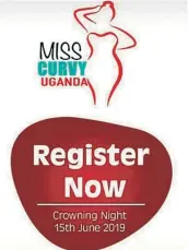  ??  ?? BEAUTY PAGEANT: ‘Curvy’ women being used to market country.