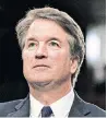  ?? ANDREW HARRER BLOOMBERG ?? Supreme Court nominee Brett Kavanaugh continues to deny allegation­s from his teen years.