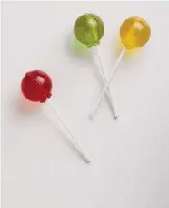  ?? Contribute­d photo ?? Lollipops could become Connecticu­t’s “state candy.”