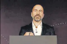  ?? AFP ?? The company has committed to continue its investment­s in India for the next 5-10 years, said Uber CEO Dara Khosrowsha­hi at an event in New Delhi on Tuesday.