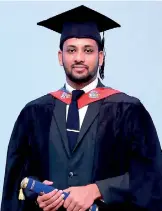  ??  ?? Dileepa Hapuarachc­hi 2nd Class Upper Bsc (Hons) in Computer Systems& Networking