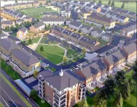  ??  ?? An artist’s impression of the new developmen­t next to Earlsfort.