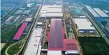  ?? ?? This aerial photo taken on July 4, 2022 shows the Volkswagen Anhui MEB (Modular Electric Drive Matrix) plant under constructi­on in the Hefei area of the pilot free trade zone (FTZ) in east China’s Anhui Province. (Xinhua)