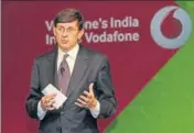  ?? HT/FILE ?? Vodafone CEO Vittorio Colao said the company expects growth to ease in the next quarter
