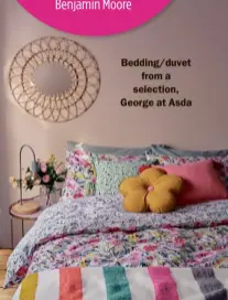  ??  ?? Bedding/duvet from a selection, George at Asda