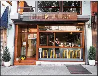  ?? Courtesy of Little Choc Apothecary via AP ?? In this undated photo, Julia Kravets poses for a photo at the restaurant in the Brooklyn borough of New York.