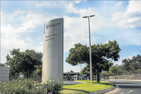  ?? Picture: WALDO SWIEGERS ?? CORRUPTION COVER-UP FEARS: The Eskom board has for two years been sitting on a damning report that cost millions of rand to produce and resulted in the loss of its three top executives