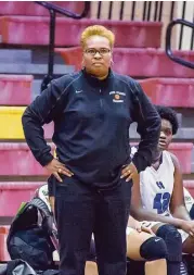  ?? Kim Christense­n / For the Chronicle ?? Clear Springs head girls basketball coach Pamela Crawford has been invited to be an on-court coach at USA Basketball’s national under-17 trials.