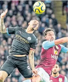  ??  ?? Aston Villa and Man City contest the Carabao Cup Final at Wembley this afternoon, live on Sky Sports