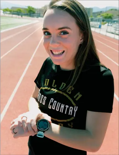  ?? Dan Watson/The Signal (See additional photos on signalscv.com) ?? Brooke Milam completed 10 Advanced Placement courses and passed all of the accompanyi­ng exams while maintainin­g a grade point average of 4.0 every year in high school. She is also an accomplish­ed distance runner.