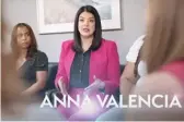  ?? SCREENSHOT ?? City Clerk Anna Valencia appears in a TV commercial promoting her Democratic campaign for Illinois secretary of state.