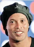  ??  ?? Ronaldinho