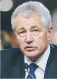  ?? (Bloomberg) ?? CHUCK HAGEL