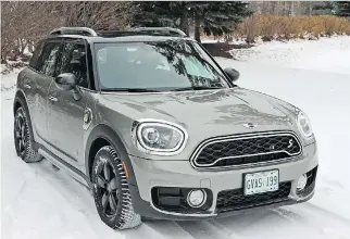  ?? GRAEME FLETCHER/DRIVING ?? 2018 Mini Countryman Cooper S E All4.