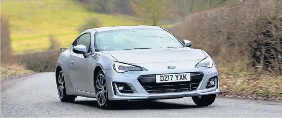  ??  ?? Subaru BRZ