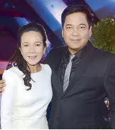  ??  ?? Grace with Martin Nievera, the finale performer