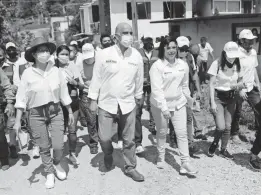  ?? RENÉ CORRALES ?? Ricardo Ahued,
candidato de Morena a la alcaldía de Xalapa