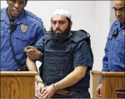  ?? ASSOCIATED PRESS 2016 ?? Ahmad Khan Rahimi, a U.S. citizen who was born in Afghanista­n but grew up in New Jersey, already is serving a life sentence for a bombing in New York City. He was convicted Tuesday of all 30 counts.