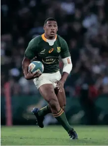  ?? SHAUN ROY ?? DAMIAN Willemse of South Africa during the 2022 Castle Lager Rugby Championsh­ip match against New Zealand at Ellis Park. | BackpagePi­x