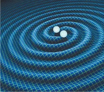  ?? EFE/R. HURT / CALTECH ?? Las ondas que Albert Einstein predijo hace un siglo se detectaron de manera directa el año pasado.