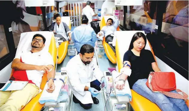  ??  ?? The campaign will also provide dental checkups, general medical checkups and a blood donation drive.