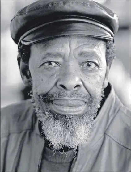  ??  ?? My name is Afrika: Keorapetse Kgositsile’s work articulate­d a pan-African view. Photo: Oupa Nkosi