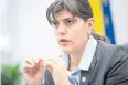  ??  ?? FIGHTING GRAFT: National Anti-Corruption Directorat­e head Laura Codruta Kovesi.