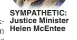  ?? ?? SYMPATHETI­C: Justice Minister Helen McEntee