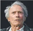  ??  ?? Clint Eastwood in Cannes.