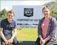  ?? F31 marine harvest 1no ?? Tommy Chisholm and Emily Connolly.