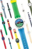  ??  ?? En 2015, Sotheby’s subastó 380 prototipos y otros productos relacionad­os con Swatch.