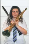  ?? 08_a52LHSconc­ert04 ?? Orla Flanagan has the woodwind X-factor.