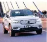  ?? FOTO: VOLVO/DPA-TMN ?? Der XC40 Recharge P8 ist Volvos erster Stromer.