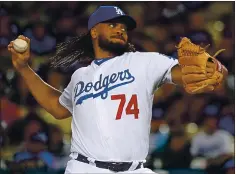  ?? SCOTT VARLEY —SCNG ?? The Dodgers’ Kenley Jansen says he, his wife and their three children all contracted the coronaviru­s but are now feeling well.