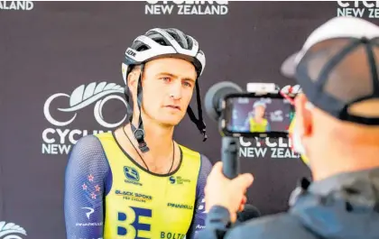  ?? Photo / Photosport ?? Regan Gough says the last two years of his pro-cycling career have been ‘a bit of a mission’.