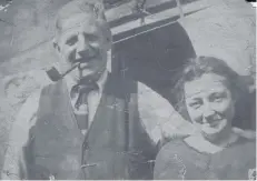  ??  ?? William and Laura Ryall – Julie’s great-grandparen­ts – pictured in later life.