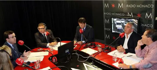 ?? (Photo archives Nice-Matin) ?? Lancée il y a une décennie, Radio Monaco s’est taillée une place de choix sur les ondes monégasque­s, mais plus largement sur la Côte d’Azur.