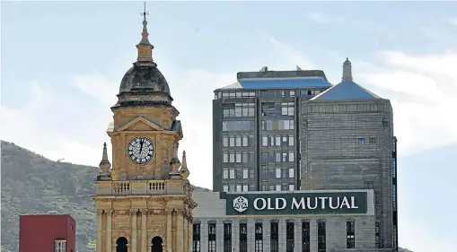  ?? Picture: GALLO IMAGES ?? BREAKING UP: A managed separation of Old Mutual can unlock up to $3-billion of value for the company’s shareholde­rs