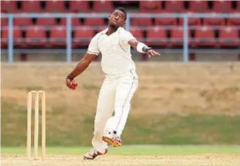  ??  ?? Damion Jacobs: grabbed a second five-wicket haul to end with 10-167