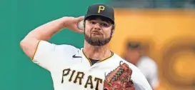  ?? THE ASSOCIATED PRESS ?? The Brewers acquired pitcher Bryse Wilson, who had a 5.22 ERA in 25 starts last season, from the Pirates for cash considerat­ions.