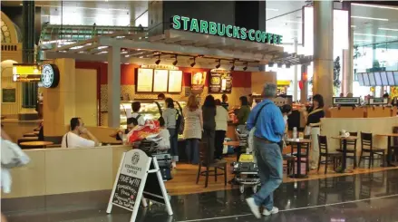  ?? Starbucks is set to be replaced by local coffeehous­es. ??