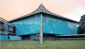  ??  ?? Big top: the new Design Museum in the former Commonweal­th Institute retains the striking original roof, left