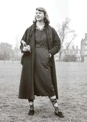  ?? Jane Baltzell ?? Sylvia Plath, circa 1956