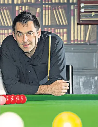  ??  ?? Right on cue: Jimmy White (left) and Ronnie O’sullivan will be providing studio analysis during the English Open