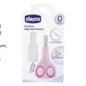  ??  ?? Chicco Baby Nail Scissors (pink and blue), R99, Baby City, Kids Emporium, takealot.com, thekidzone.co.za, loot.co.za