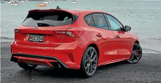  ??  ?? The Focus ST is a serious performanc­e car that is happy to do daily duty as well.