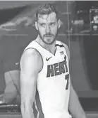  ?? KIM KLEMENT/USA TODAY SPORTS ?? Heat guard Goran Dragic was averaging 19.9 points in the playoffs before his injury in the NBA Finals opener.