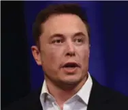  ?? PETER PARKS/AFP/GETTY IMAGES ?? Elon Musk, CEO, Tesla and SpaceX Goals for 2018: Ramp up production of Model 3.